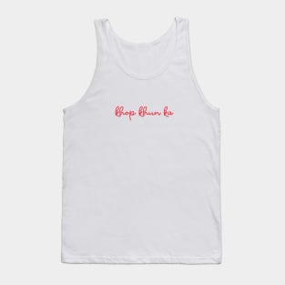 khop khun ka - Thai red - Flag color Tank Top